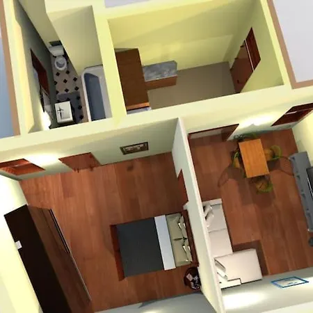 Appartement Center Of The City, - It's Only Yours, With Two Bedrooms, 1 Price For 3 Budapest